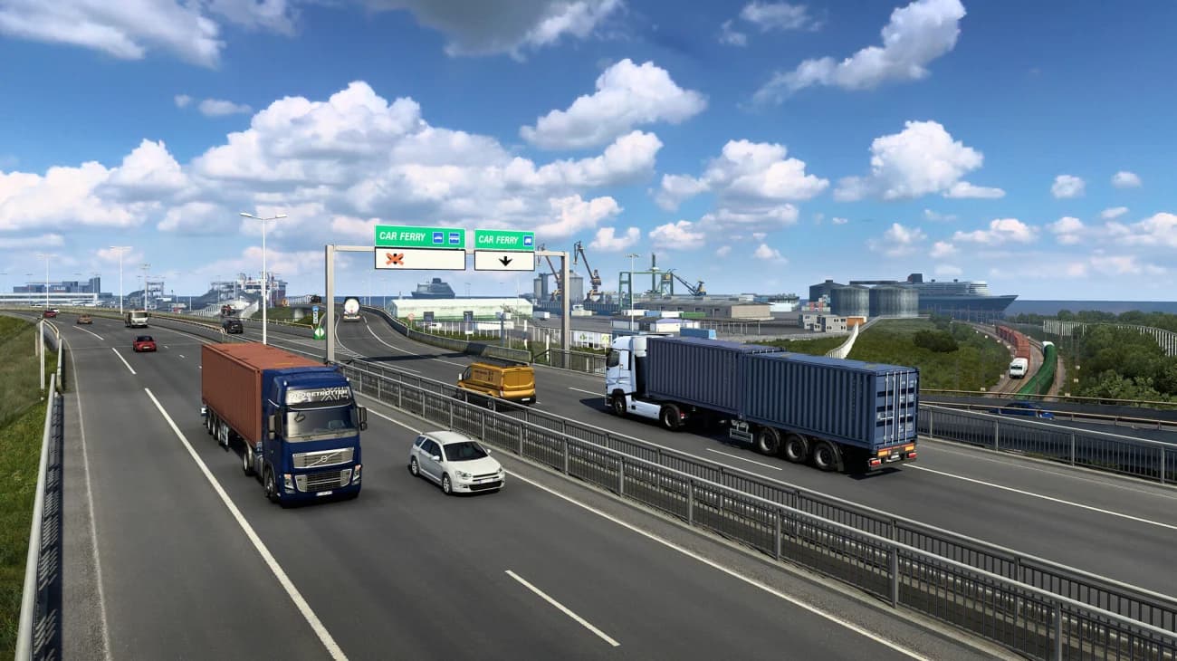 بازی Euro Truck Simulator 2 — تصویر ۴