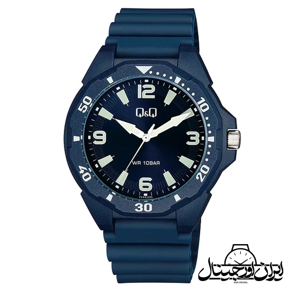 ساعت مچی عقربه ای کیواندکیو پسرانه مدل VS44J009Y