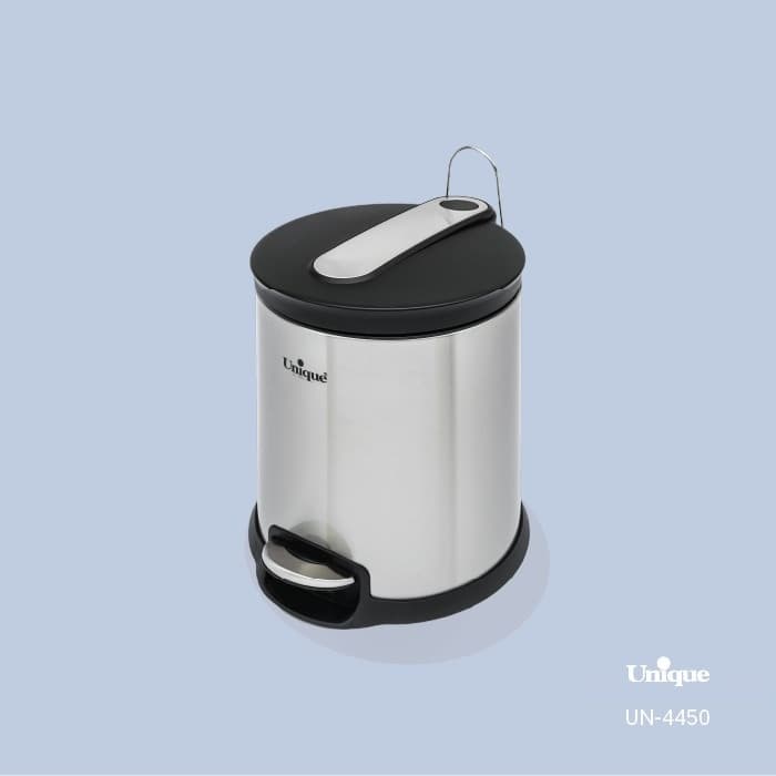 سطل زباله 14 لیتری استیل یونیک مدل UN-4450 — تصویر ۲