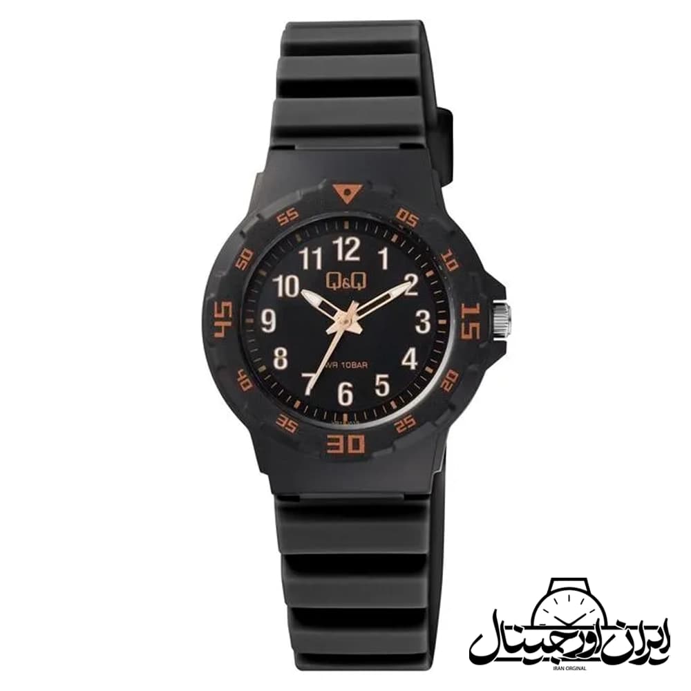 ساعت مچی عقربه ای دخترانه کیواندکیو مدل VR19J019Y