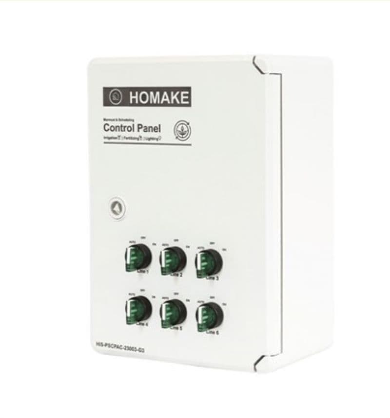 پکیج کنترلی آبیاری هوشمند ۶ ایستگاه مدل H-PRO هوماک — تصویر ۴