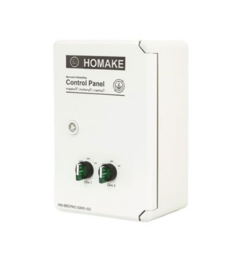 پکیج کنترلی آبیاری هوشمند 2 ایستگاه مدل H-PRO هوماک — تصویر ۲