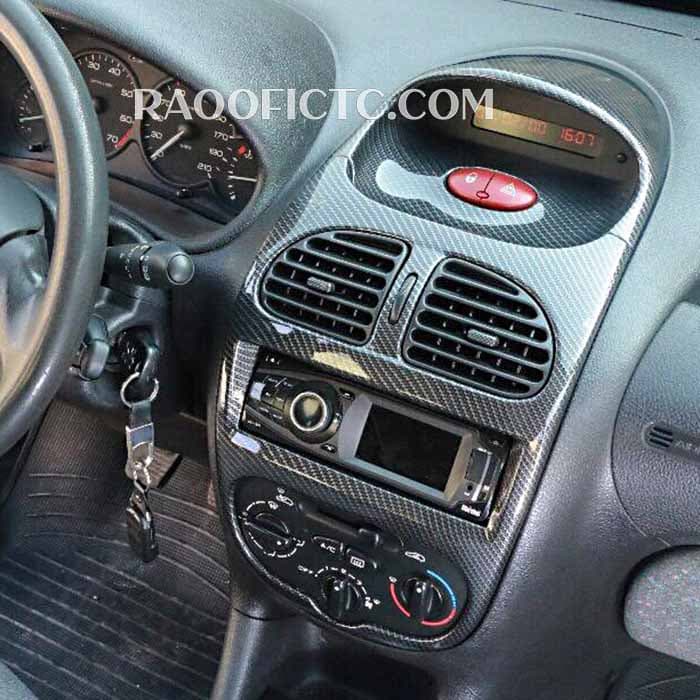 دکوراتیو پژو 206 طرح کربن — تصویر ۸