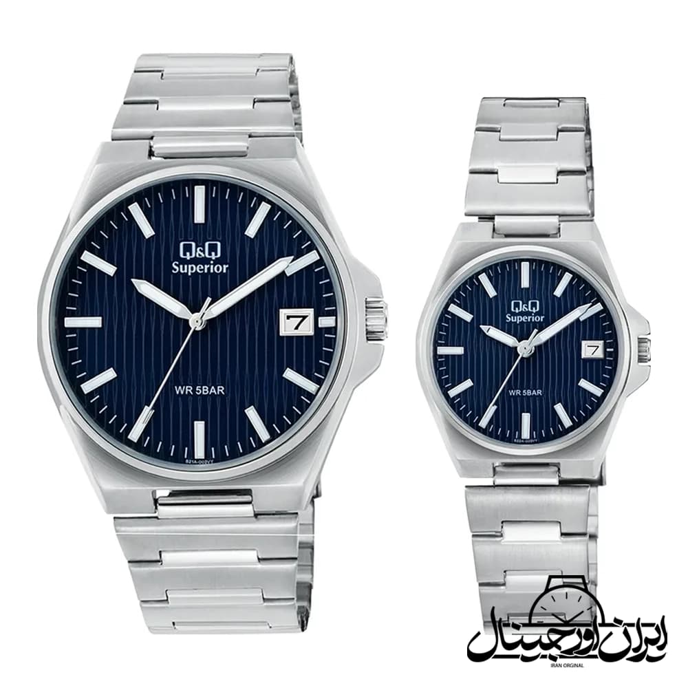 ساعت ست کلاسیک کیواندکیو مردانه زنانه مدل S21A-003VY & S22A-003VY