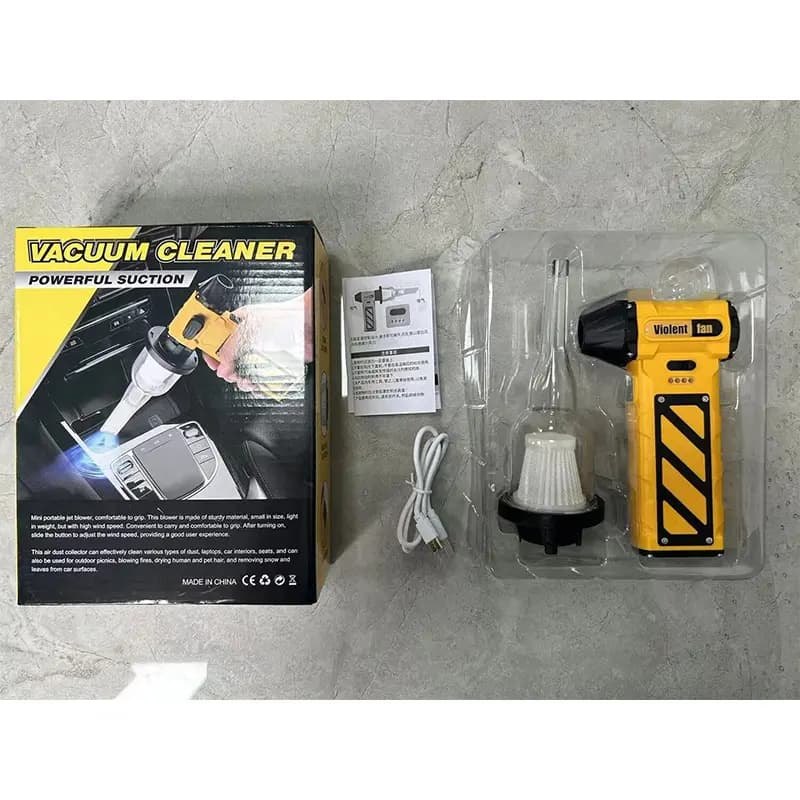 مینی جت فن شارژی ویولنت (Violent) مدل F015-1 — تصویر ۷