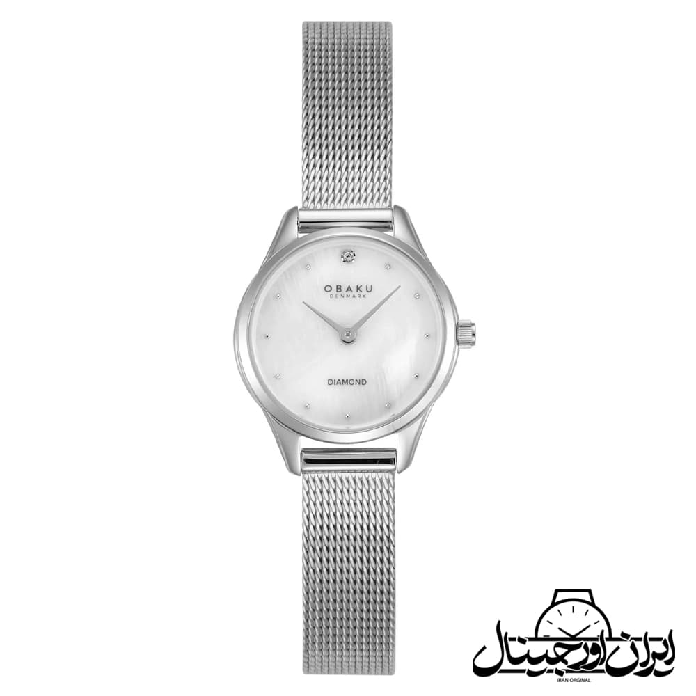 ساعت مچی زنانه اوباکو حصیری OBAKU Women Watch V297SXCWMC