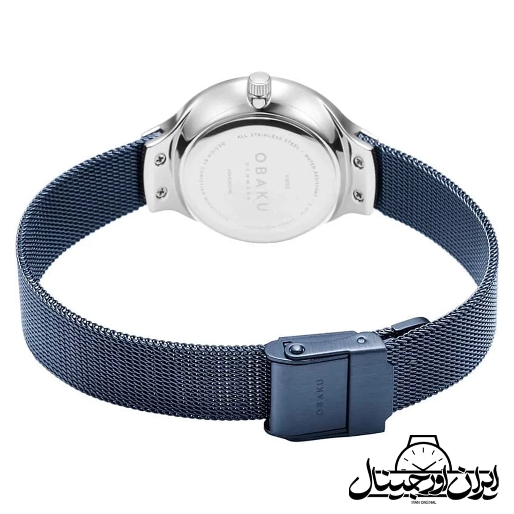 ساعت مچی حصیری اوباکو زنانه OBAKU Women Watch V241LXCLML — تصویر ۲