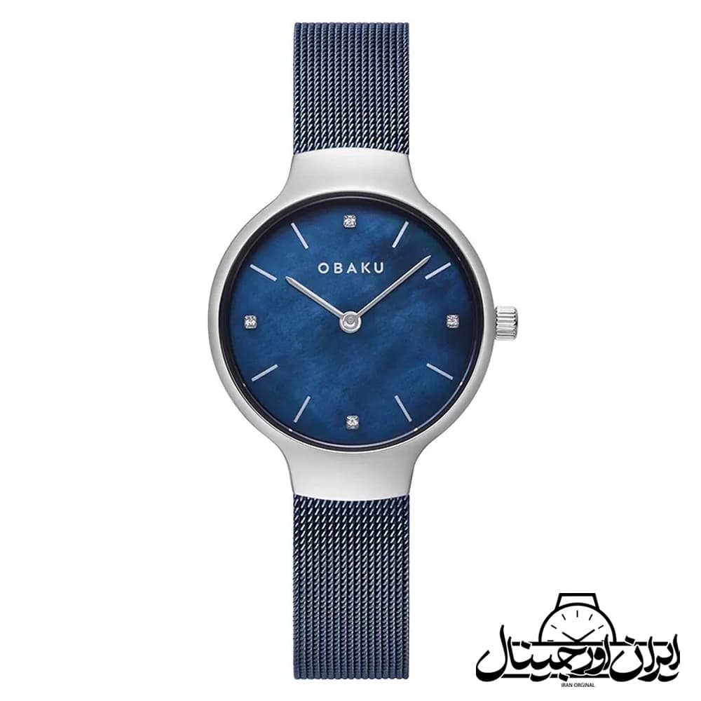 ساعت مچی حصیری اوباکو زنانه OBAKU Women Watch V241LXCLML