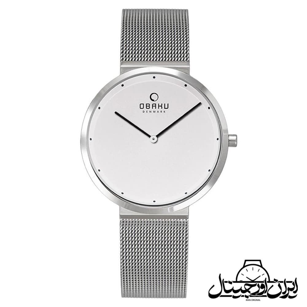 ساعت مچی زنانه اوباکو حصیری OBAKU Women Watch V230LXCWMC