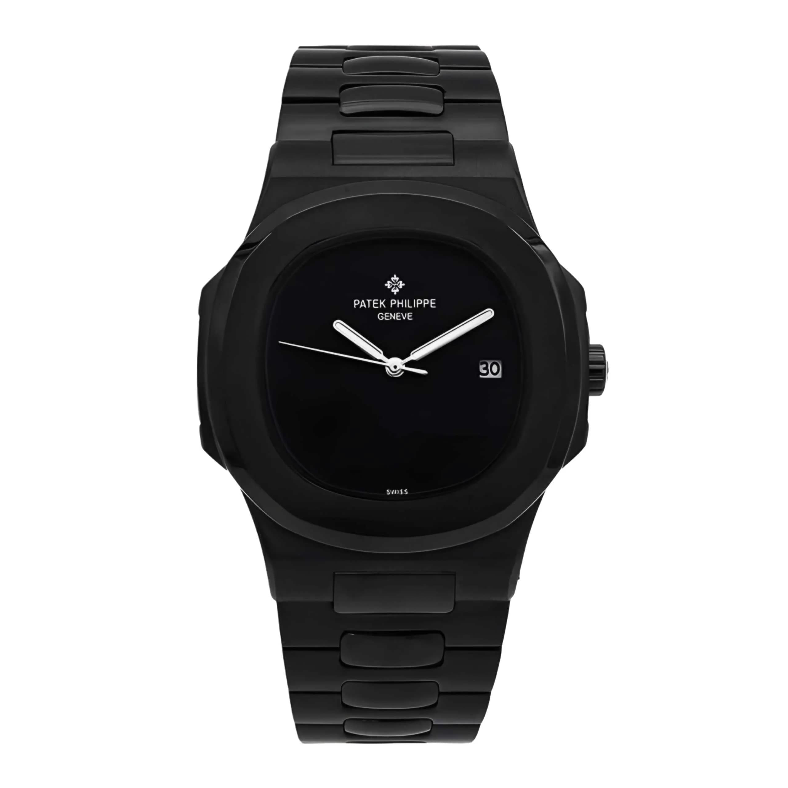 ساعت مردانه پتک فیلیپ Patek Philippe Nautilus Black3(فول مشکی)