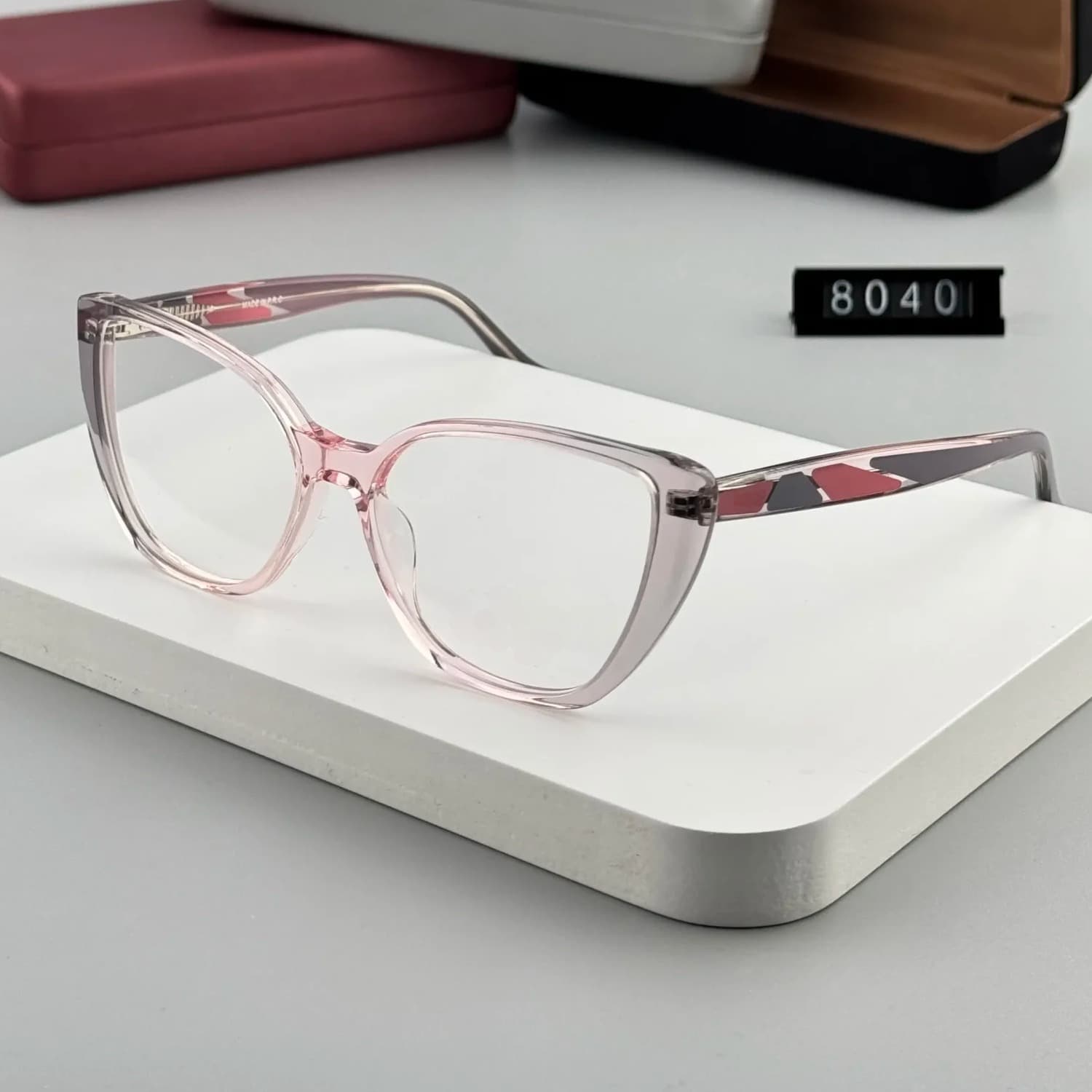 فریم عینک طبی زنانه استات مدل AW8040 — تصویر ۵