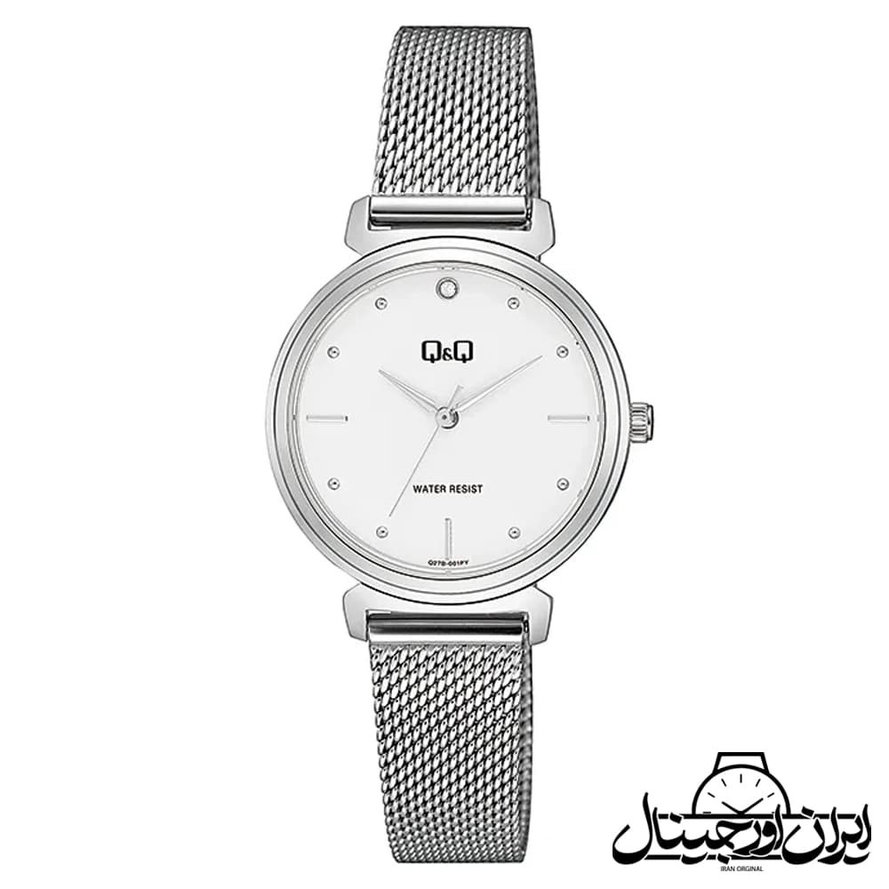 ساعت مچی حصیری کیواندکیو زنانه Q&Q Women Watch Q27B-001PY