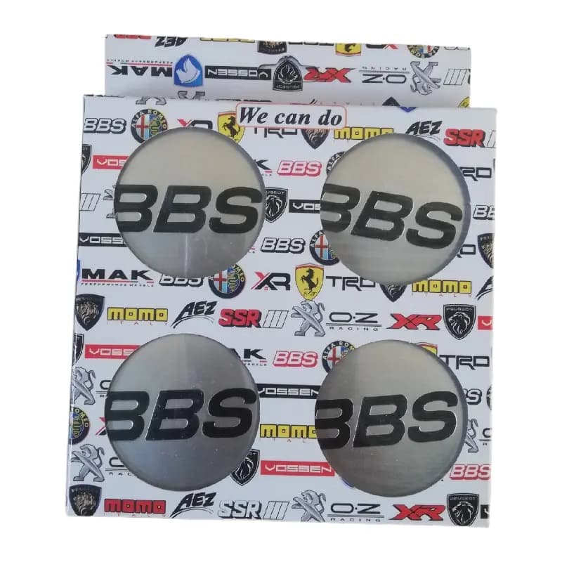 کاپ رینگ پژویی برند بی بی اس BBS بسته 4 عددی – رنگ نقره ای — تصویر ۶