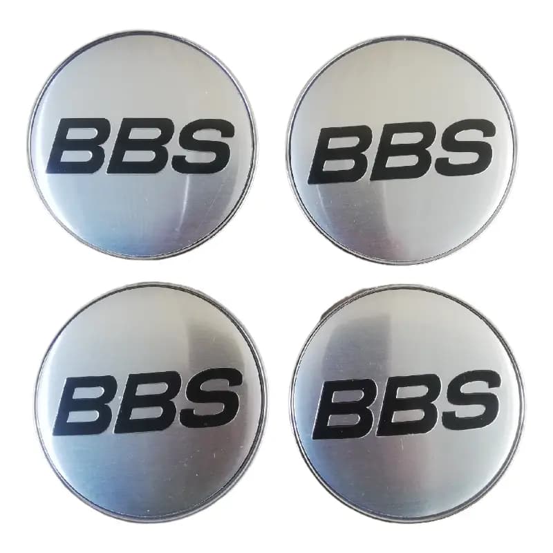 کاپ رینگ پژویی برند بی بی اس BBS بسته 4 عددی – رنگ نقره ای