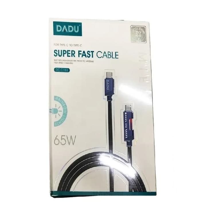 کابل شارژر 65W – Type-C to Type-C برند DADU مدل DC_C 183 — تصویر ۴