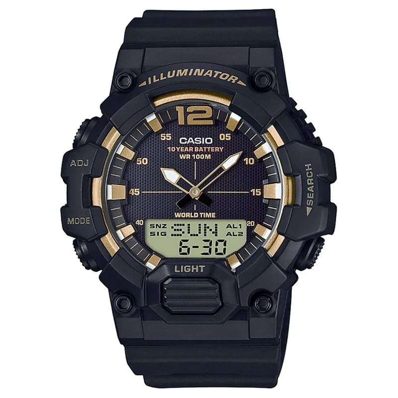 ساعت مچی کاسیو مردانه دو زمانه CASIO HDC-700-9A — تصویر ۹