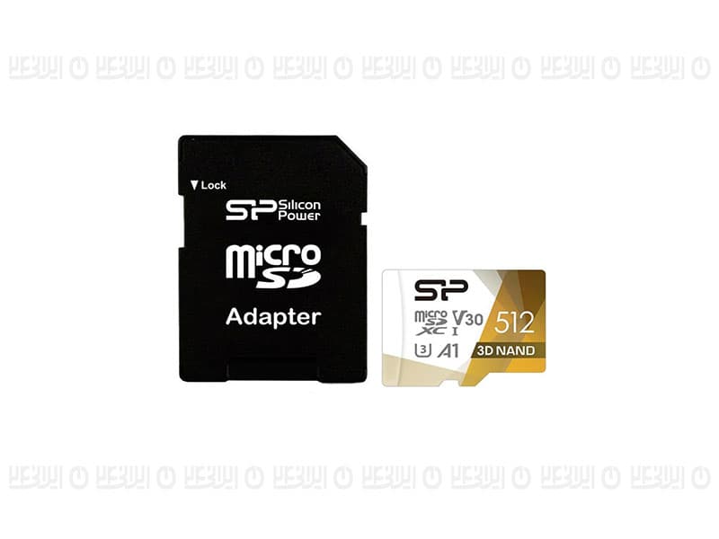 راهنمای خریدکارت حافظه microSDXC سیلیکون پاور مدل Superior pro کلاس 10 استاندارد UHS-I U3 سرعت 100MBps ظرفیت 512 گیگابایت