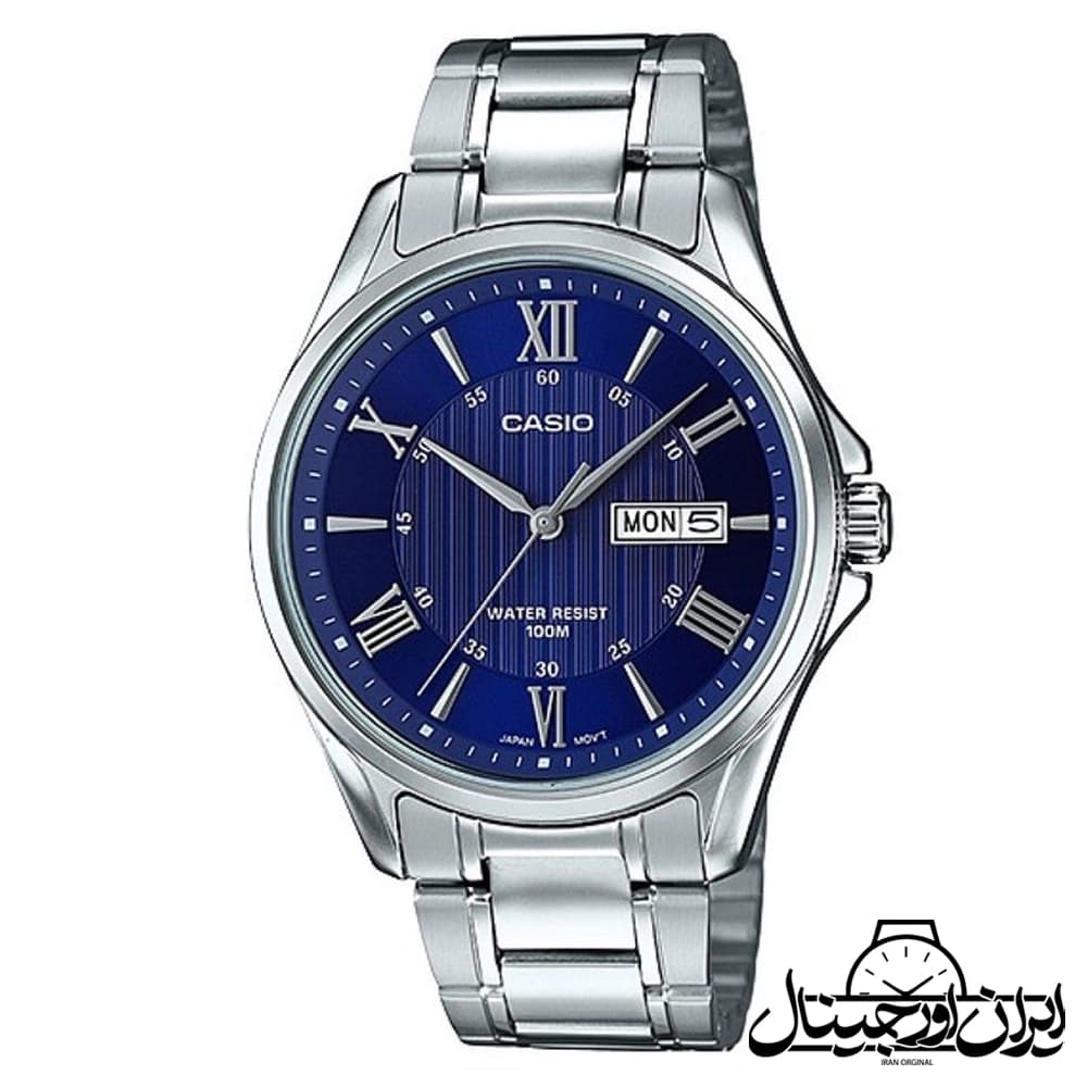 ساعت مچی کاسیو مردانه مدل MTP-1384D-2AVDF — تصویر ۲