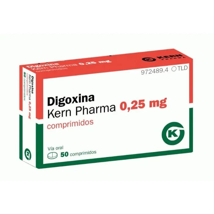 قرص دیگوکسین کرن فارما 0.25 میلی گرم – Digoxin Kern Pharma 0.25 mg tablet — تصویر ۲