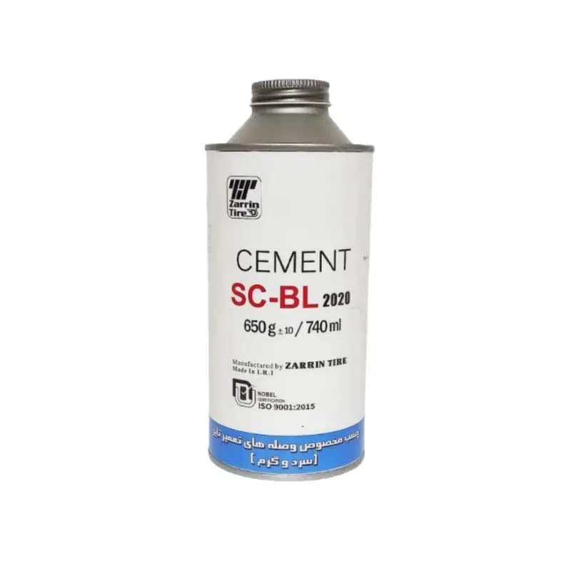چسب BL ایرانی سایز 650 گرمی زرین تایر — تصویر ۲