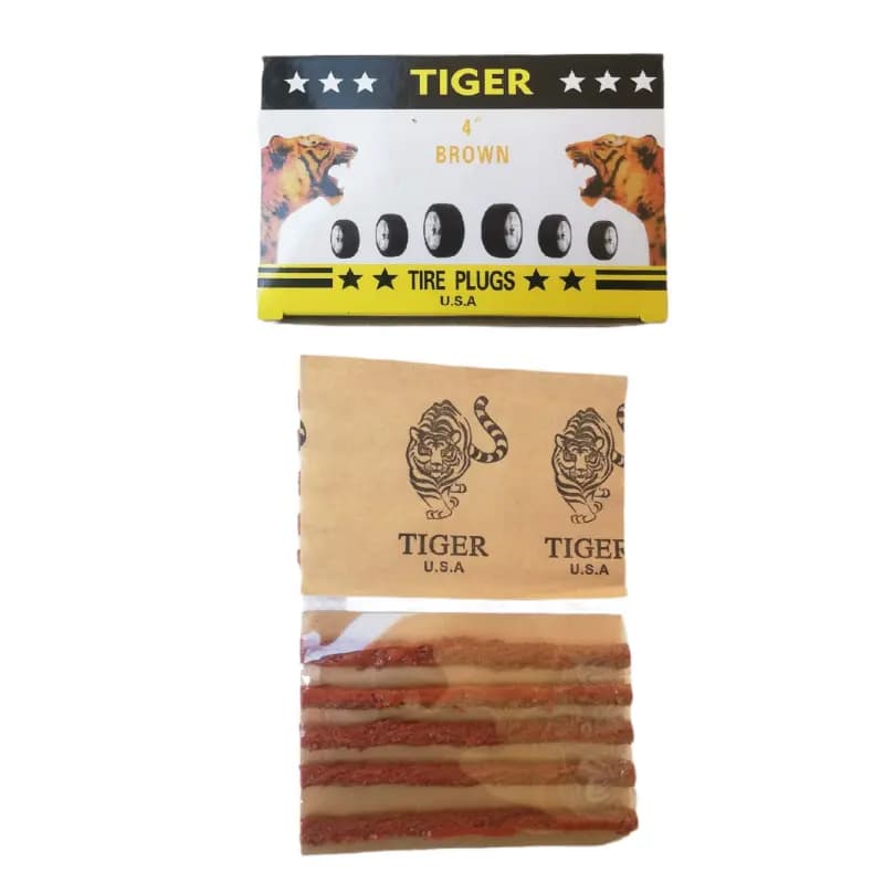 نخ پنچرگیری تایگر کوتاه TIGER – بسته 50 عددی — تصویر ۲