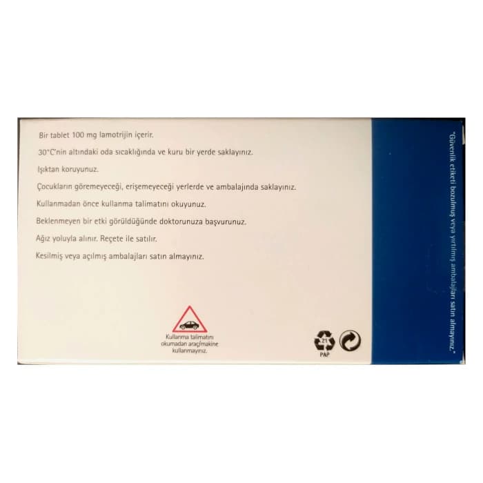 قرص لامیکتال 100 میلی گرم (لاموتریژین) – Lamictal 100 mg — تصویر ۴