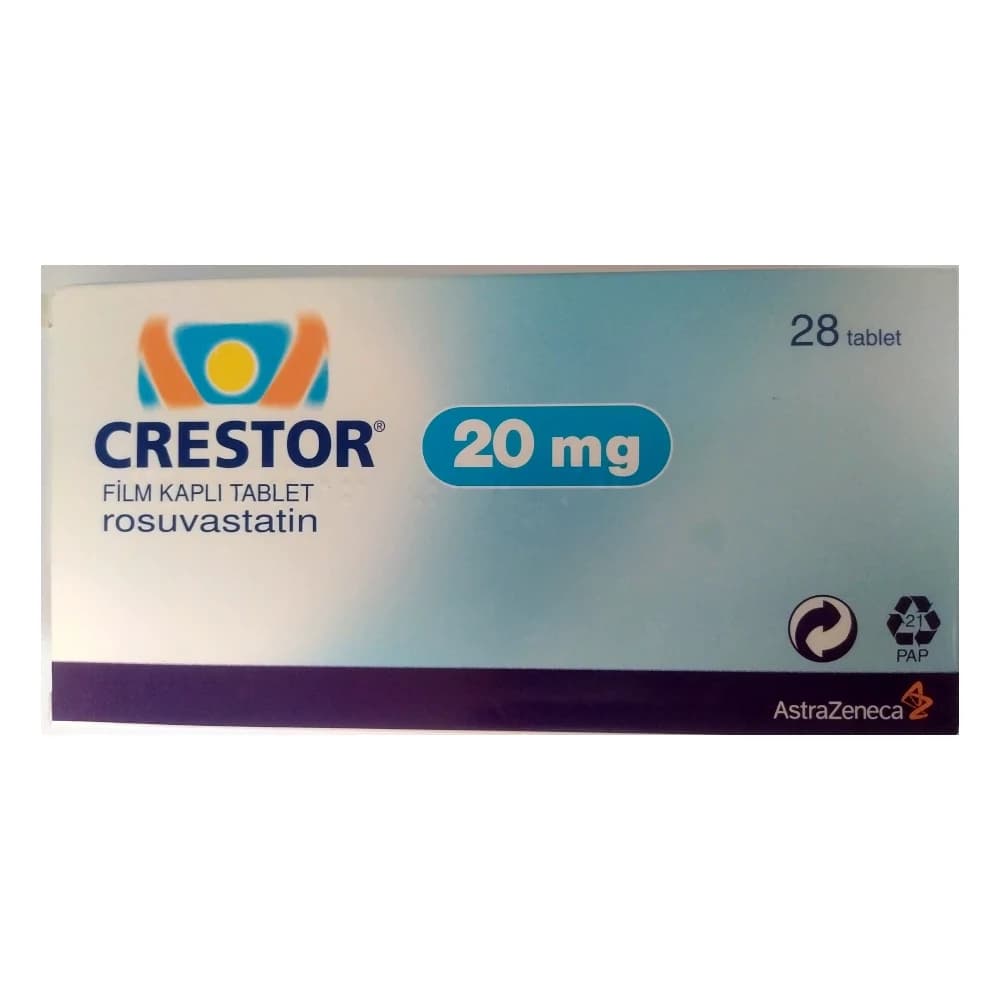 قرص کرستور (رزوواستاتین) – Crestor Tablet — تصویر ۱۰