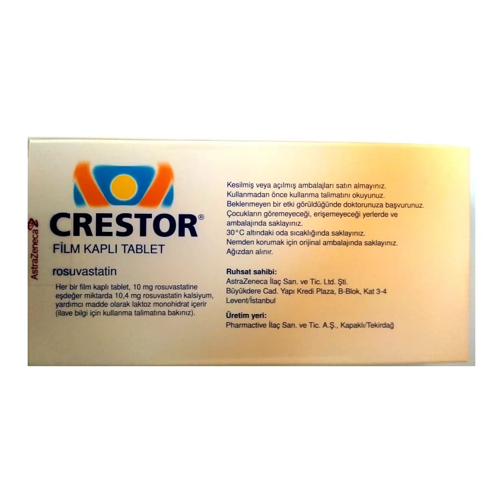 قرص کرستور (رزوواستاتین) – Crestor Tablet — تصویر ۷