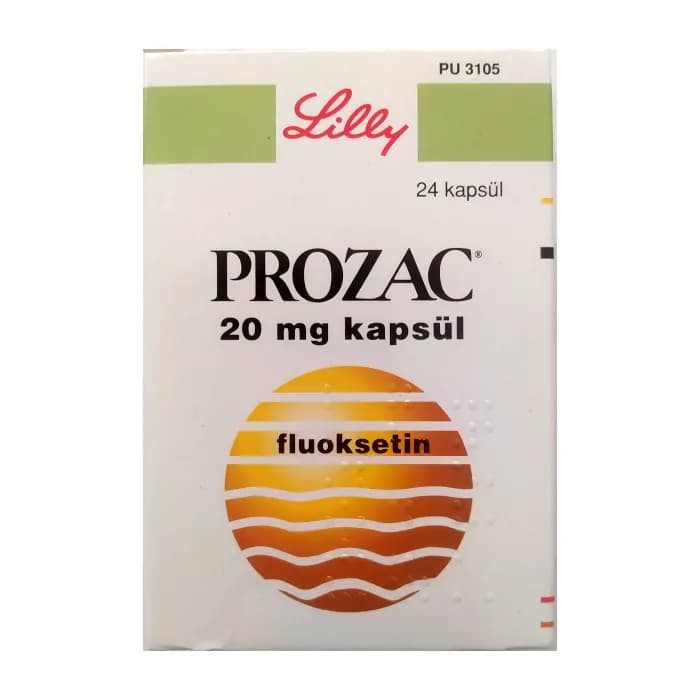 کپسول پروزاک 20 میلی گرم (فلوکستین) – Prozac 20 mg