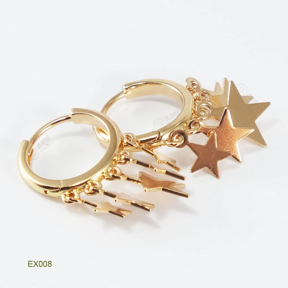 گوشواره ژوپینگ مدل EX008 — تصویر ۵