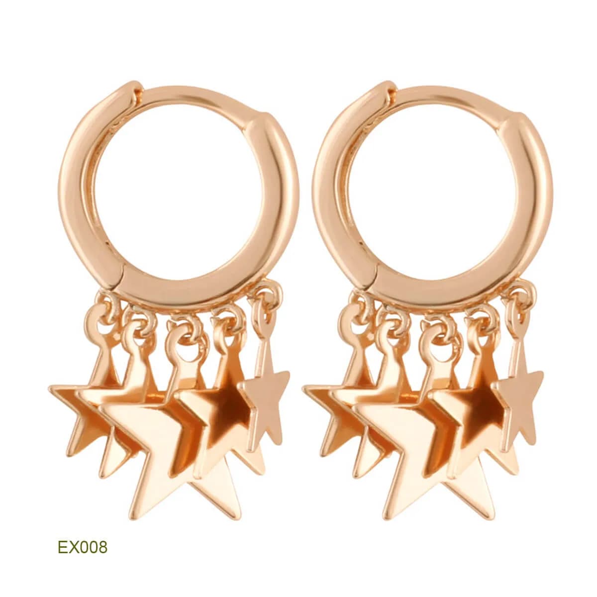 گوشواره ژوپینگ مدل EX008 — تصویر ۴