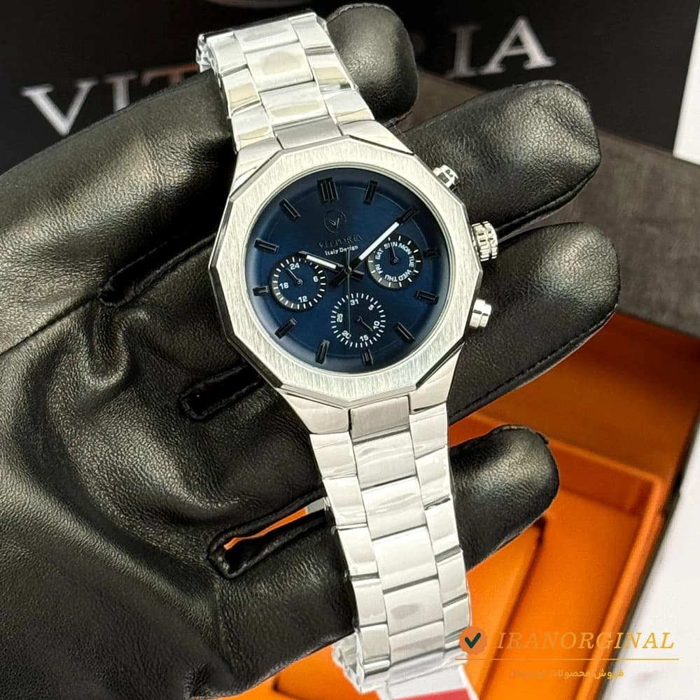 ساعت مچی مردانه ویتوریا Vittoria Full Date 3409 — تصویر ۶