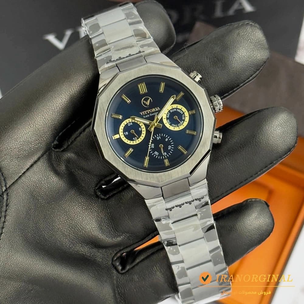ساعت مچی مردانه ویتوریا Vittoria Full Date 3409 — تصویر ۳