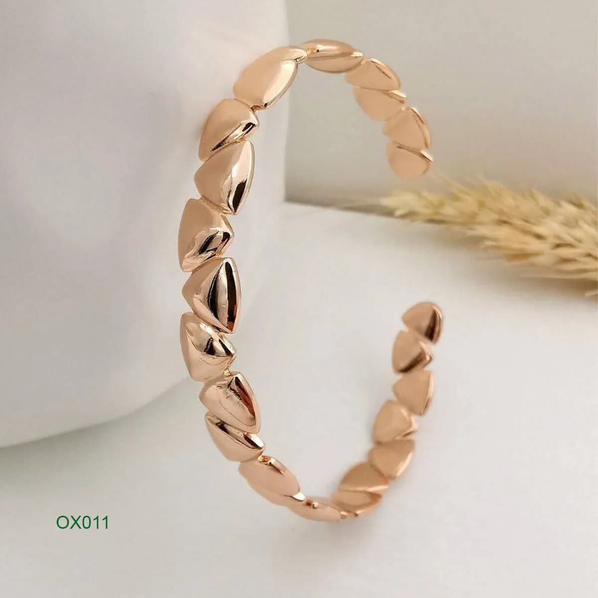 دستبند النگویی ژوپینگ مدل Ox011 — تصویر ۲