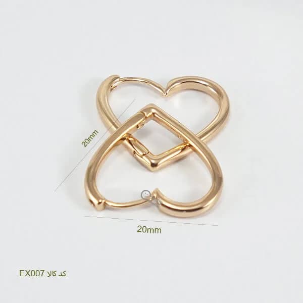 گوشواره ژوپینگ مدل EX007 — تصویر ۸