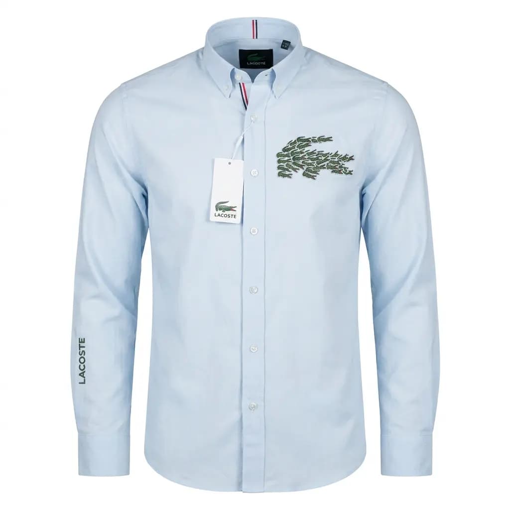 پیراهن طرح تمساح بزرگ برند Lacoste