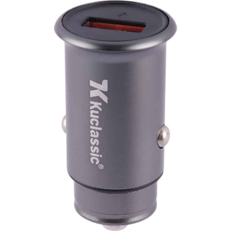 شارژر فندکی فست شارژ Kuclassic D70 QC3.0 5A 18W