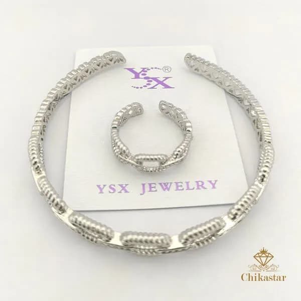 ست دستبند و انگشتر YSX مدل OY018 — تصویر ۲