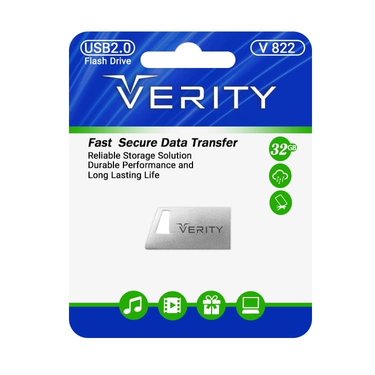 فلش 32 گیگ VERITY مدل V822 — تصویر ۳