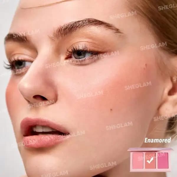 پالت رژگونه سه رنگ Enamored — تصویر ۳