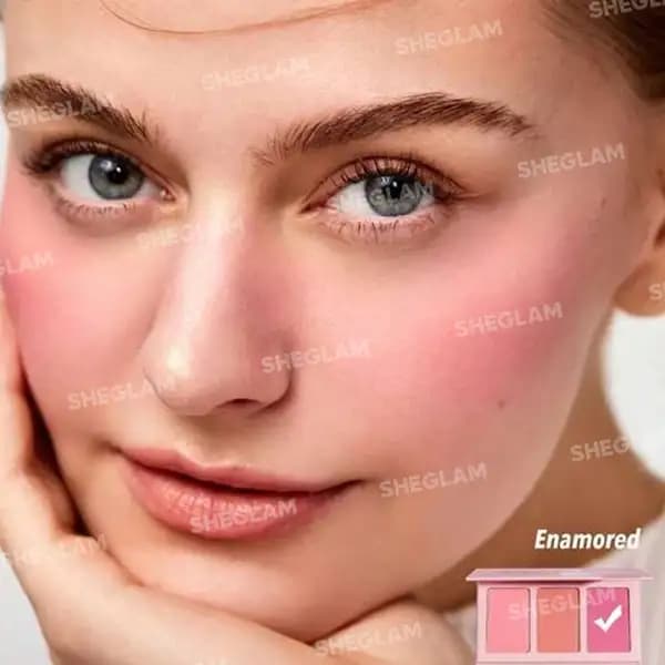 پالت رژگونه سه رنگ Enamored — تصویر ۲