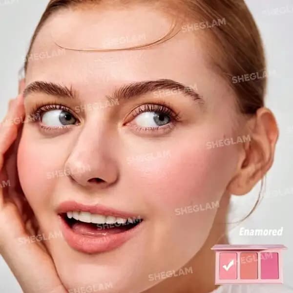 پالت رژگونه سه رنگ Enamored — تصویر ۴