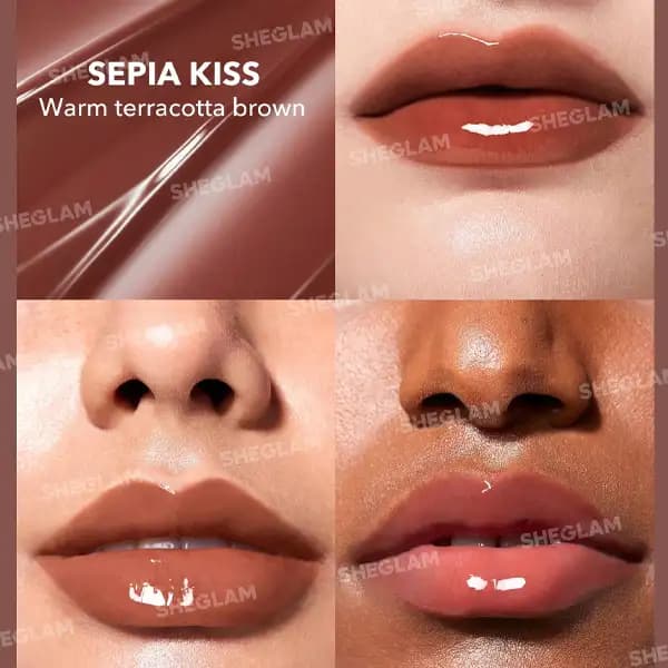 لیپ پلامپر مدل سپیا کیس Sepia Kiss — تصویر ۴