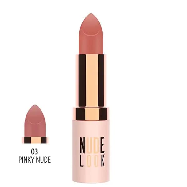 رژ لب جامد مات pinky nude