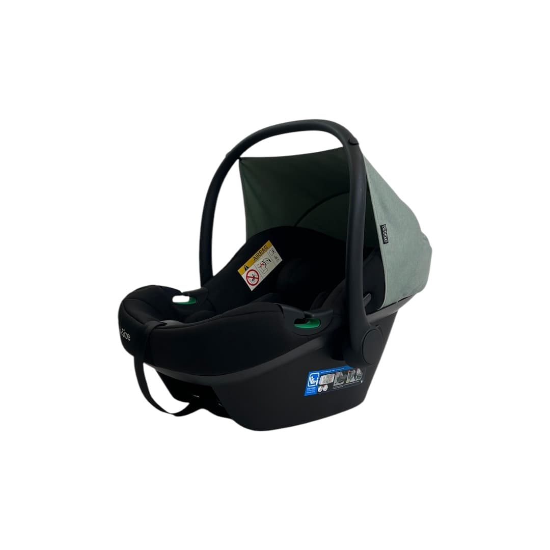 سرویس کالسکه BEBEKO مدل دیاموند isize/ black Green — تصویر ۷