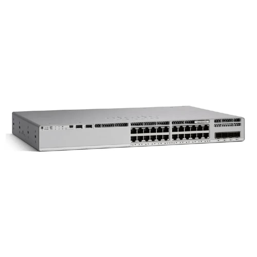 سوئیچ سیسکو C9200L-24P-4G-E با 24 پورت PoE+ و 4 آپلینک 1G ریفر