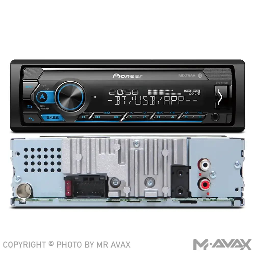 پخش پایونیر مدل MVH-S325BT — تصویر ۸