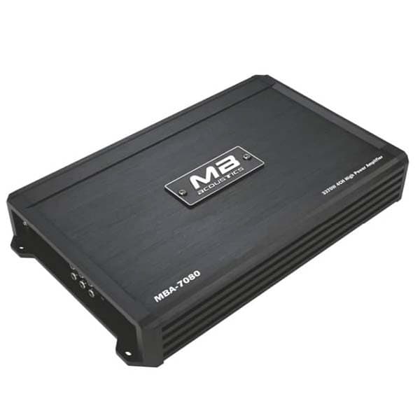آمپلی‌ فایر ام‌ بی آکوستیکس مدل MBA-7080 ا MB Acoustics MBA-7080 Car Amplifier — تصویر ۲