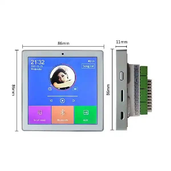 آمپلی فایر دیواری 4 اینچ موکو مدل MOCO MO-414 — تصویر ۳