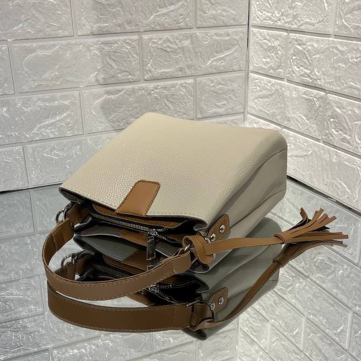 کیف دستی شرانگ آویزدار فیلی — تصویر ۳